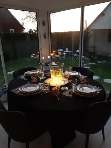 Le CHALET FLEURI in Colleville-Montgomery