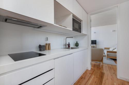 ห้องครัว, Sea Vine - Azores Eco Lodging in เฟเตรา