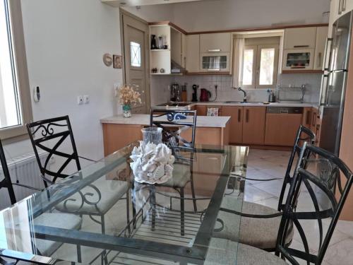 Kjøkken, Stunning View Villa in Sami in Kefalonia