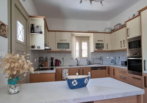 Kjøkken, Stunning View Villa in Sami in Kefalonia