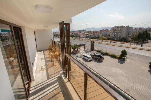Balcó/terrassa, E87 Highway Otel in Burhaniye