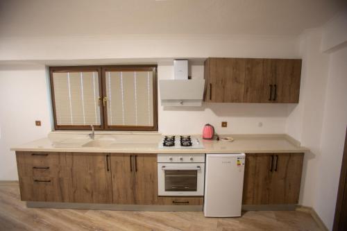 virtuve, E87 Highway Otel in Burhaniye