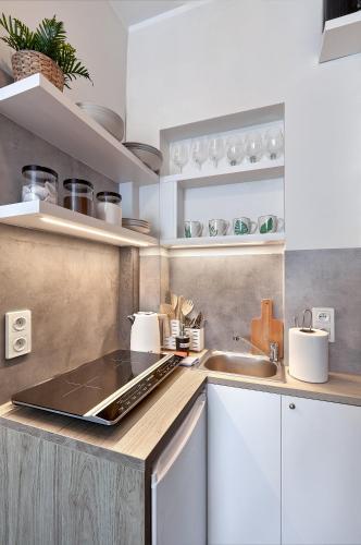 Konyha, Tatamka Hostel near Nikolausz Kopernikusz Emlékműve