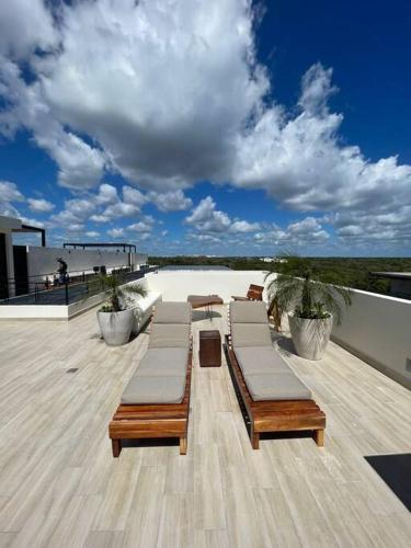 Tulum QR - Cómodo depa para parejas en Tulum con alberca in Tulum, Mexico