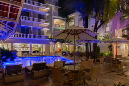 Úszómedence, Hotel Villa Mayor Charme in Fortaleza Vízpart
