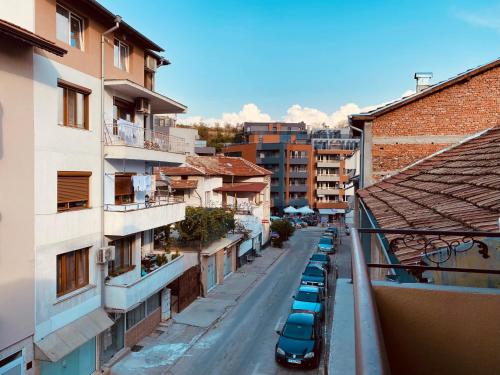 شرفة/ تراس, Vita Stulba Guest House in سندنسكي