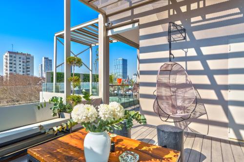 陽台/露台, 布宜諾斯艾利斯倫茲沃斯酒店 (Rendez Vous Hotel Buenos Aires) in 巴勒莫