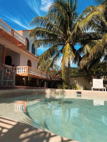 Entrance, Villa X'Cocay in San Francisco