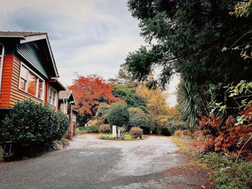 Kert, Green Gables Motel in Warburton in Yarra-völgy