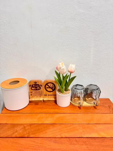 Restaurant, สบายดีห้องเช่า รายวัน รายเดือน in Muang