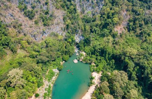 Exterior view, Konglor Cave Resort-Riverside Restaurant in Koun Kham
