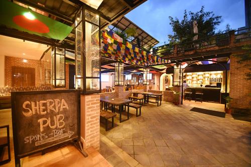 Εστιατόριο, Skye Inn Kathmandu in Κατμαντού