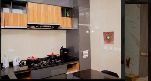 Kitchen, Manor luxury homes in Apapa