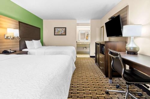 2 queen beds