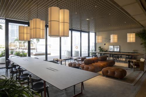 Modern Studio at Upside Living, Business Bay with Burj Khalifa View, Дубай