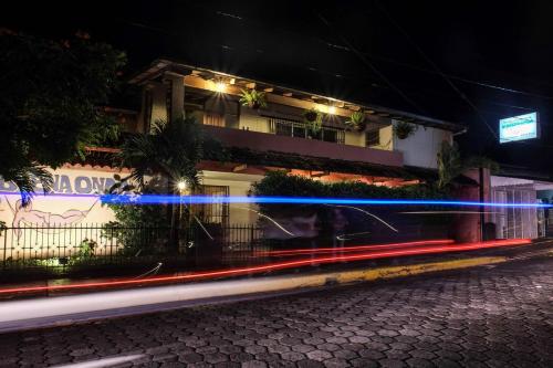 入口, Hostal La Buena Onda in 马塔加尔帕