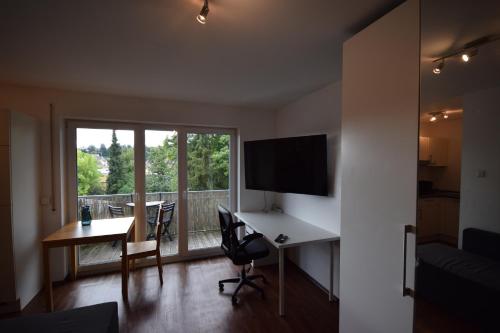 設施, Nestwerk Komfort R23-12 - Balkon, Arbeitsplatz & Zentrumsnah in 里斯河畔比伯拉赫