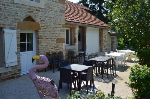 Rõdu/terrass, Le Moulin au Fil de l'Eau - 5 moulin Busselin 52250 ORCEVAUX in Verseilles-le-Bas