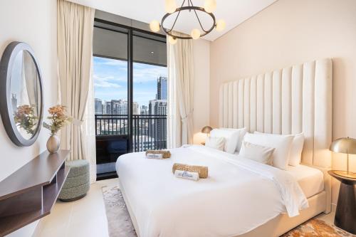 Luxurious 2BR Home with Stunning Marina Skyline View, Dubái (foto 3)