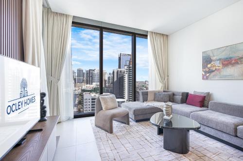 Luxurious 2BR Home with Stunning Marina Skyline View, Dubái (foto 8)