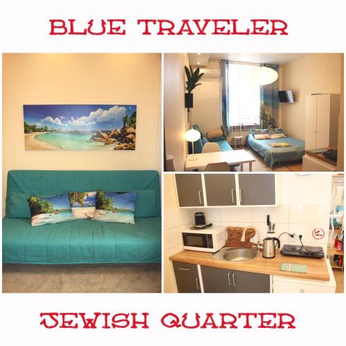 Blue Traveler AC Apartment in Kazimierz, Krakow