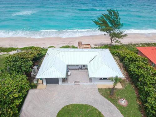 Oceanfront Modern Home with Private Beach