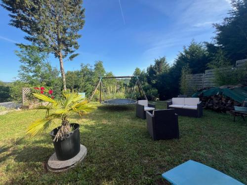 Logement indépendant, de plain pied, à Rodez Aveyron gîte à louer Sébazac-Concourès