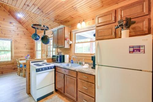 Quaint Blue Ridge Cabin Rental with On-Site Stream! in Sparta, USA
