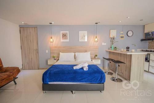 Charming Decor & Stunning Views Green Poblado, Medellín (fotografie 10)