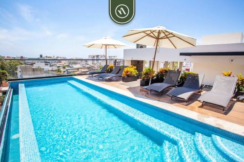 Centric 2BR Condo in Romantic Zone - Rooftop Pool in Puerto Vallarta, Mexico