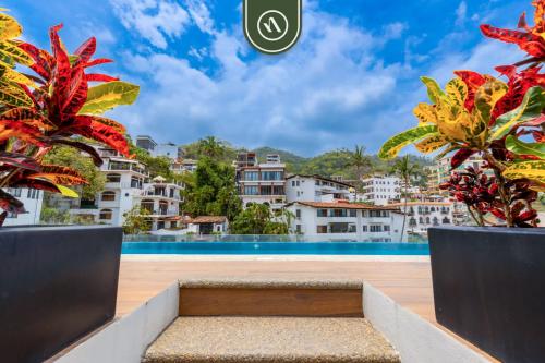 Centric 2BR Condo in Romantic Zone - Rooftop Pool in Puerto Vallarta, Mexico