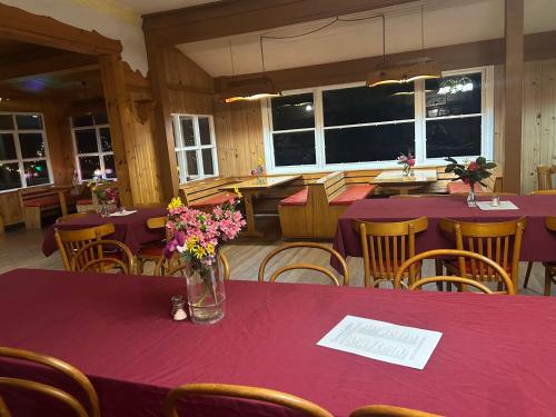 Étterem, Green Gables Motel in Warburton in Yarra-völgy