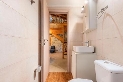 Bathroom, Villa Emilia in Agia Varvara