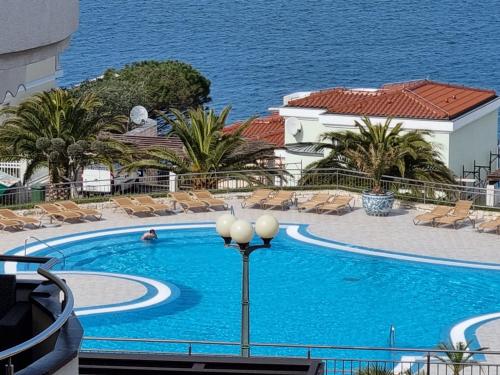 Úszómedence, Golf & Meer - Appartment im Skiper Resort in Crveni Vrh