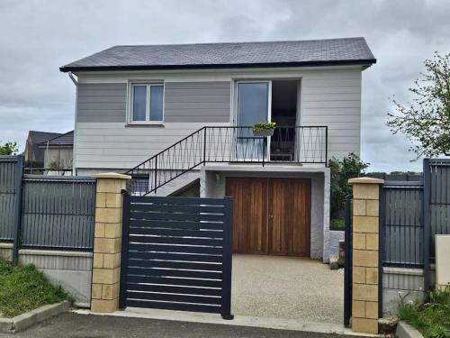 外部景觀, Charmante maison proche Etretat Chez Fleurette in 勒蒂勒爾