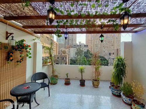 Lovely & Calm Rooftop in Maadi 5 min from the Nile