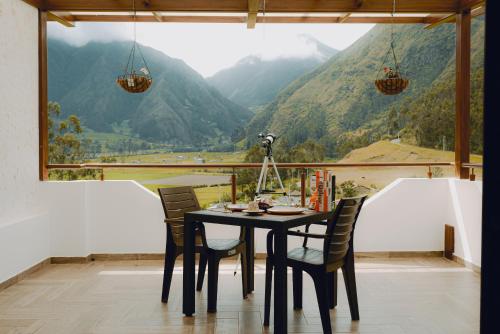 Balkon/terasa, The Cottage Angochagua in Los Ceibos