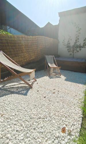 tuin, Ferienhaus Theodor OG in Laufen