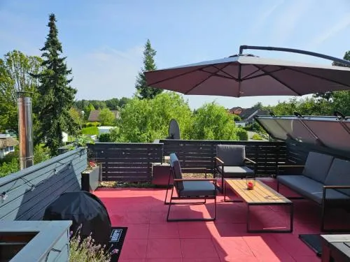 Dachnest mit Terasse & Sauna in Oerlinghausen, Deutschland