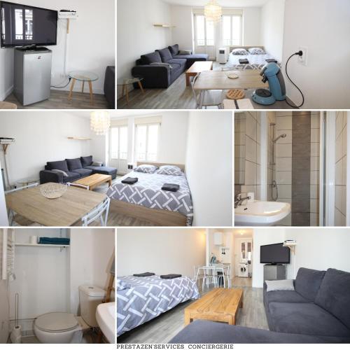Chez Simon - Verdun Centre - Studio - 1 LIT et canapé convertible - Internet et TV - 4 personnes - Géré par Presta-Zen'Services, Verdun