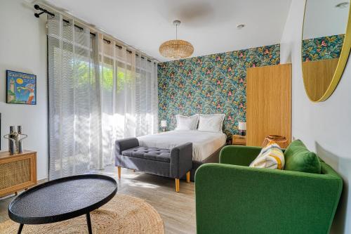 Superbe studio avec terrasse - Location saisonnière - Brunoy