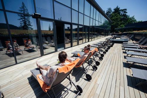 ระเบียง/ชานเรือน, Peakture Hotel Balvanyos in บัลวันยอส