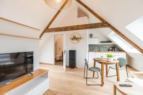 ラオン Studio Elegant au Cœur Lannion 2つ星 シングルルーム スイート