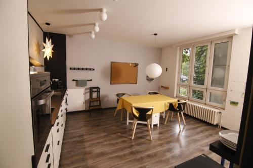 Kitchen, Large 120m apartment with garden and cat near ZOO in Praha-Troja