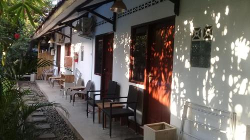Balcony/terrace, Pondok IJo Guesthouse in Bantul