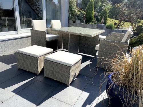 花園, Schätzla mit Fasssauna (Schatzla mit Fasssauna) in 賓德拉赫