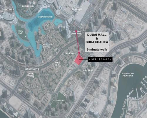 5 Minute Walk to The Fountains! Full Burj Khalifa View! 5-star Pool & Gym!, Dubaj (zdjęcie 9)
