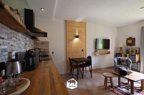Le Petit Ours & Le Petit Cerf - Studios vue lac & montagnes - Sauto