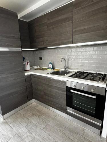 Kitchen, Veio Terrace in Prima Porta