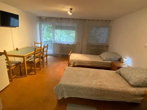 Park und Therme in Bad Wildbad, Deutschland